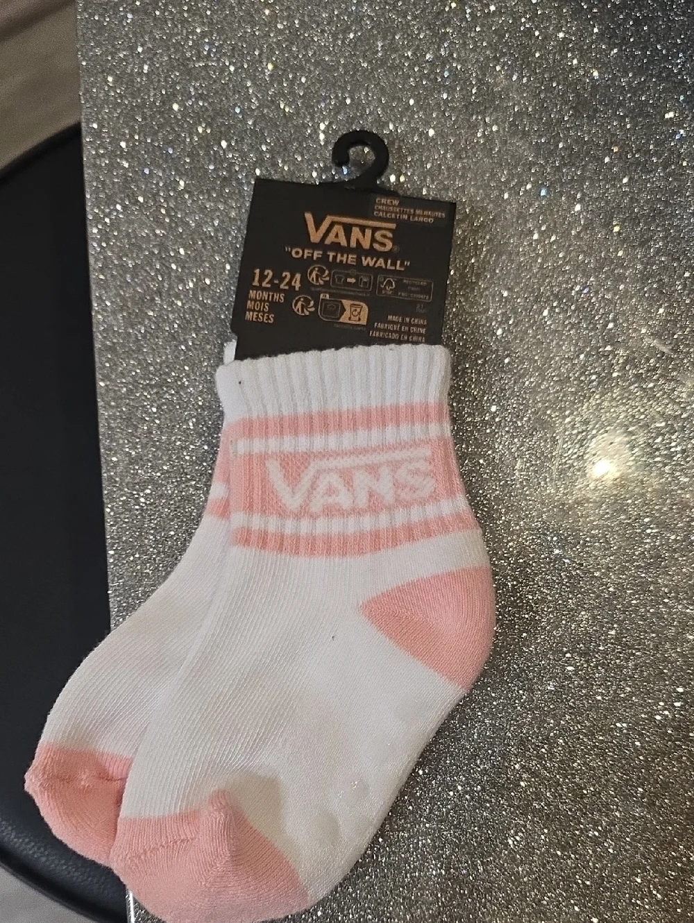 Vans Drop V Socks- Pink